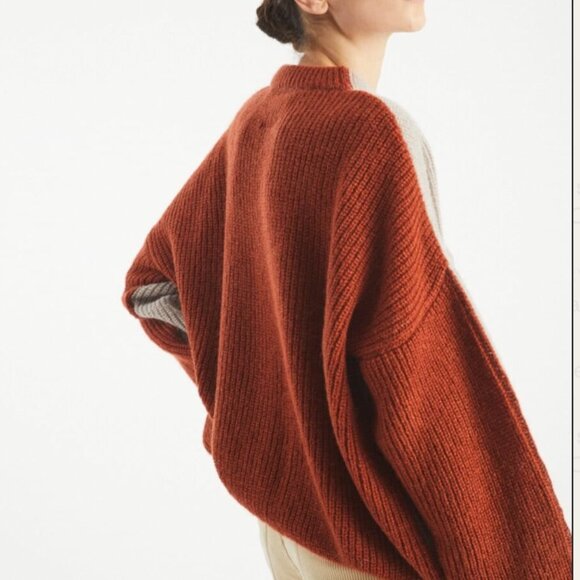 Oversized mohair crewneck sweater - Picture 3 of 9